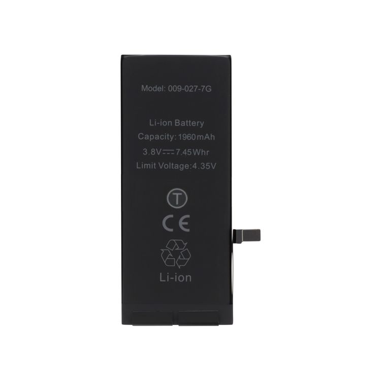 OuiSmart® Batterie de remplacement pour iPhone 7 avec adhesif 1960mAh
