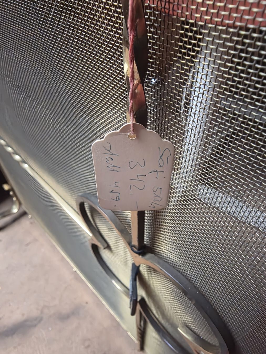 Zubehör: Vintage Cheminée-Gitter, Schweizer Handarbeit, Topzustand – Gebraucht aus Kriens von Clevero 1
