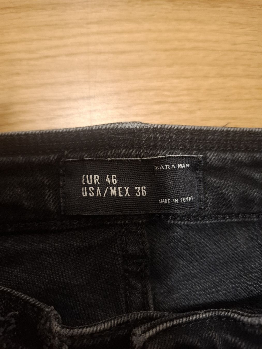 Zara Jeans: ZARA Jeans schwarz Grösse 46 – Usato da Münchenstein venduto da Elnino2000 1