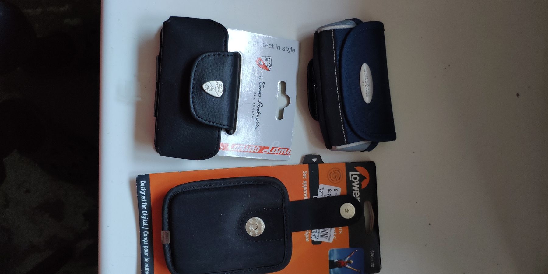 Cover & Protezioni schermo: Kamera oder Handy Tasche Etui Gürtelschlaufe – Nuovo e nell'imballaggio originale da Schaffhausen venduto da ABW-Trading 4