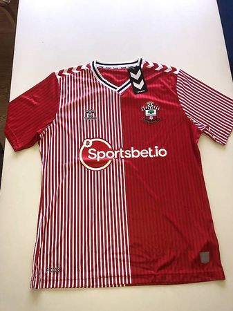 Fc Southampton Fussballtrikot Hummel 23/24 home Gr.L Neu