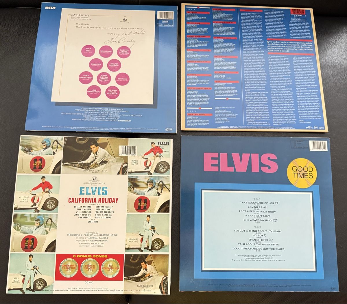 Vinyles: 4 Elvis Presley Schallplatten Vinyl LP – D'occasion à Goldach par Donpancho 5