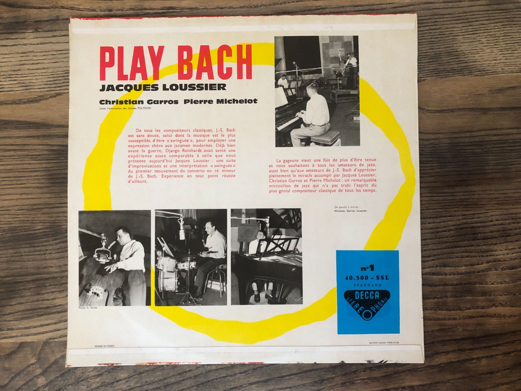 Dischi in vinile: LP Schallplatte Jacques Loussier Play Bach – Usato da Berg am Irchel venduto da Zweiti_Chance 1