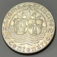 50 Esc. - 500th Entdeckung São Tome - Portugal (Silber .650)