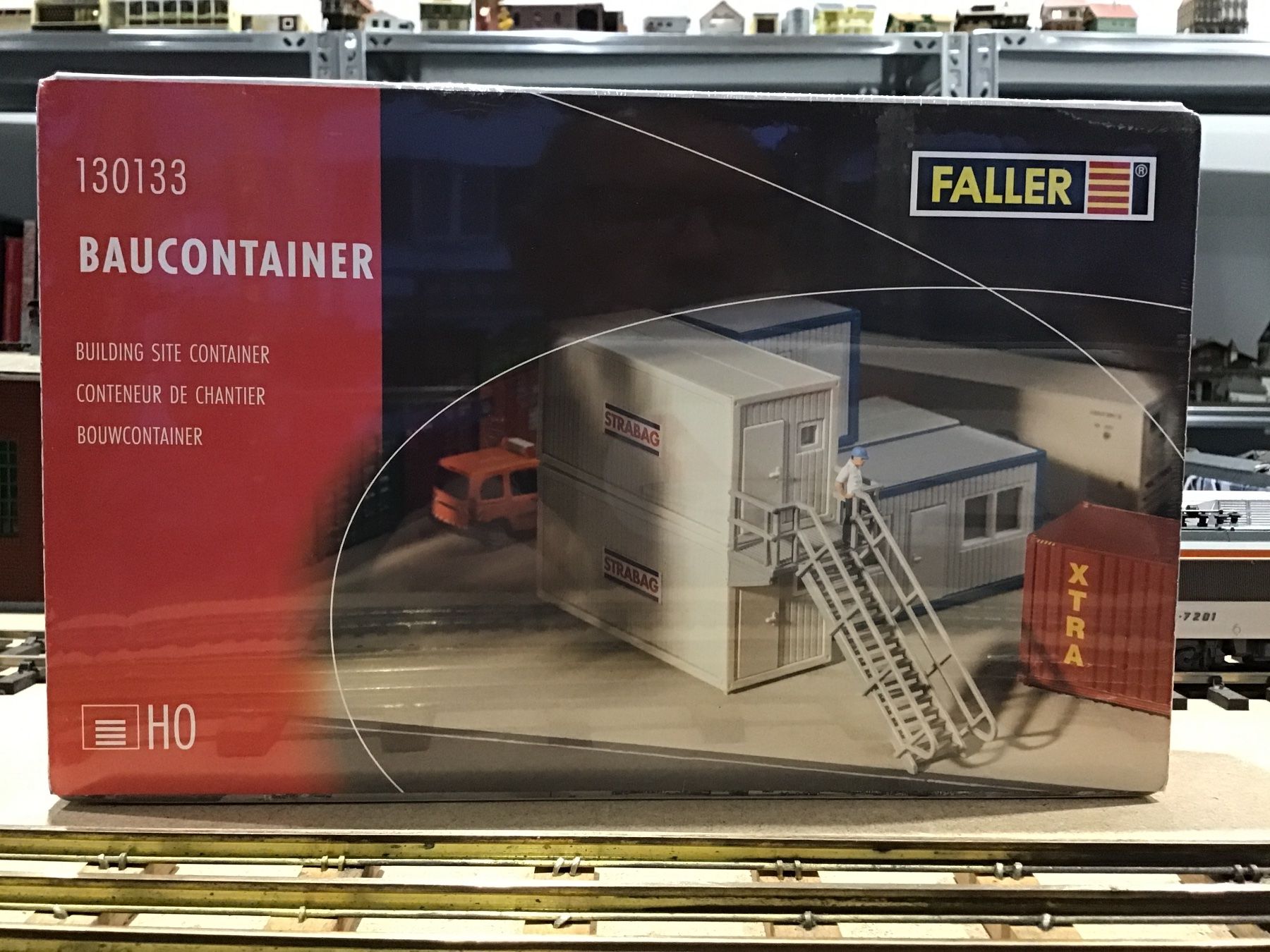 Faller Modellini di ferrovie: Faller H0 130133 Baucontainer - Neu und Originalverpackt! – Nuovo e nell'imballaggio originale da Männedorf venduto da Spezial-Modelle
