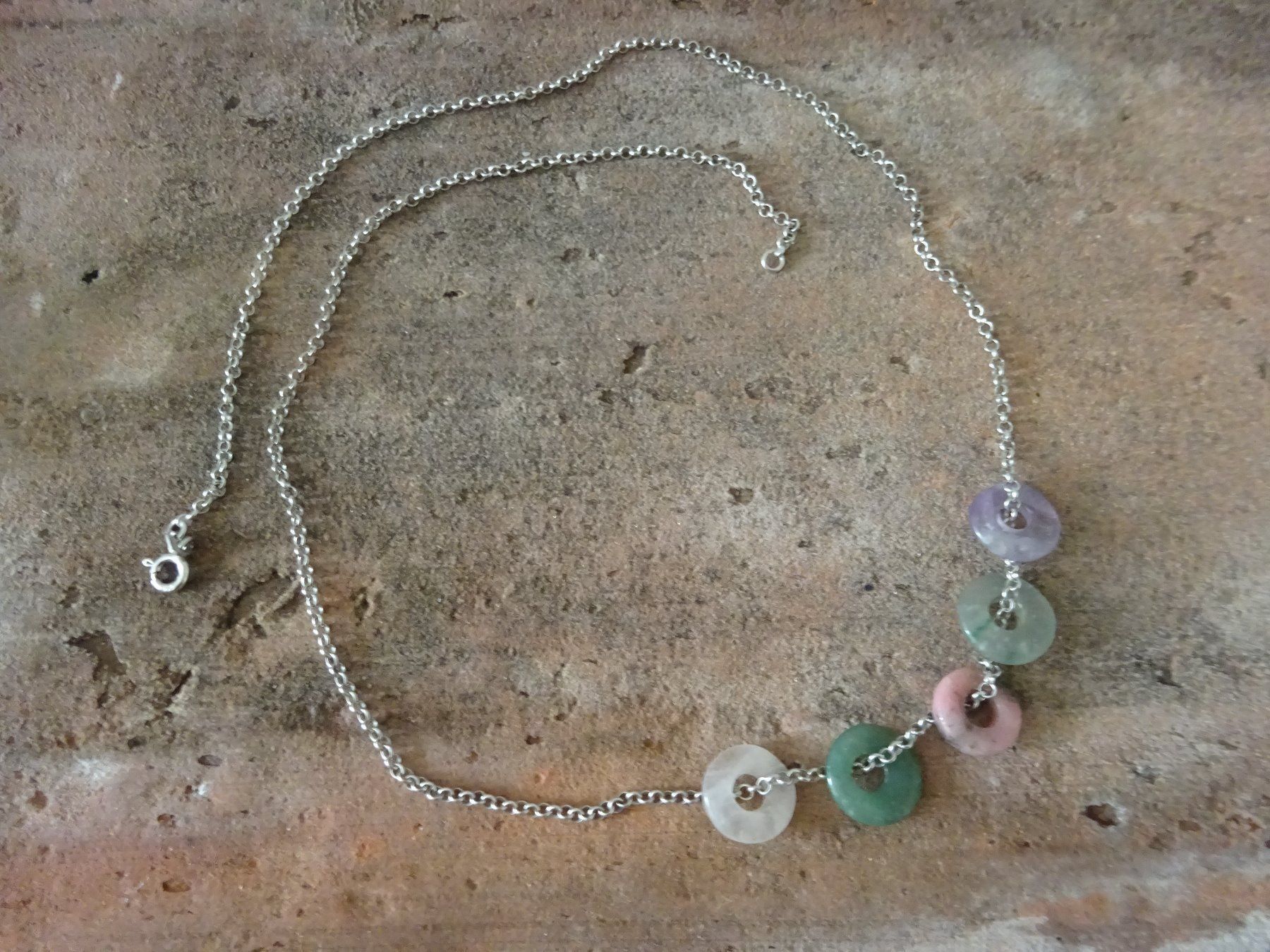 Catenine: Kette Pi-Scheiben Jade / 925 Silber – Usato da Esslingen venduto da FetteSchnecke 4