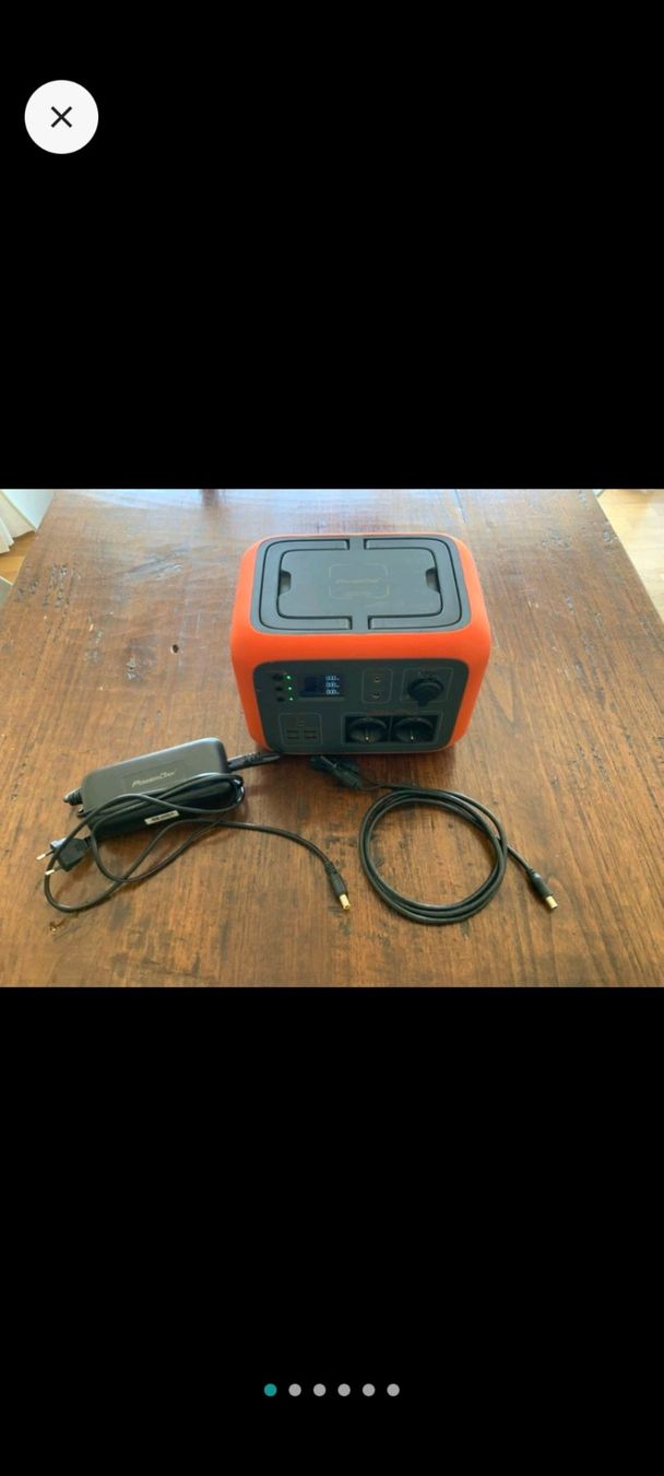 Bluetti Batterie: PowerOak PS6 Powerstation 500Wh – Usato da Hinwil venduto da Mhagi 1