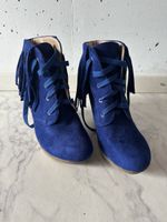 Neue, blaue Stiefeletten, Grösse 38