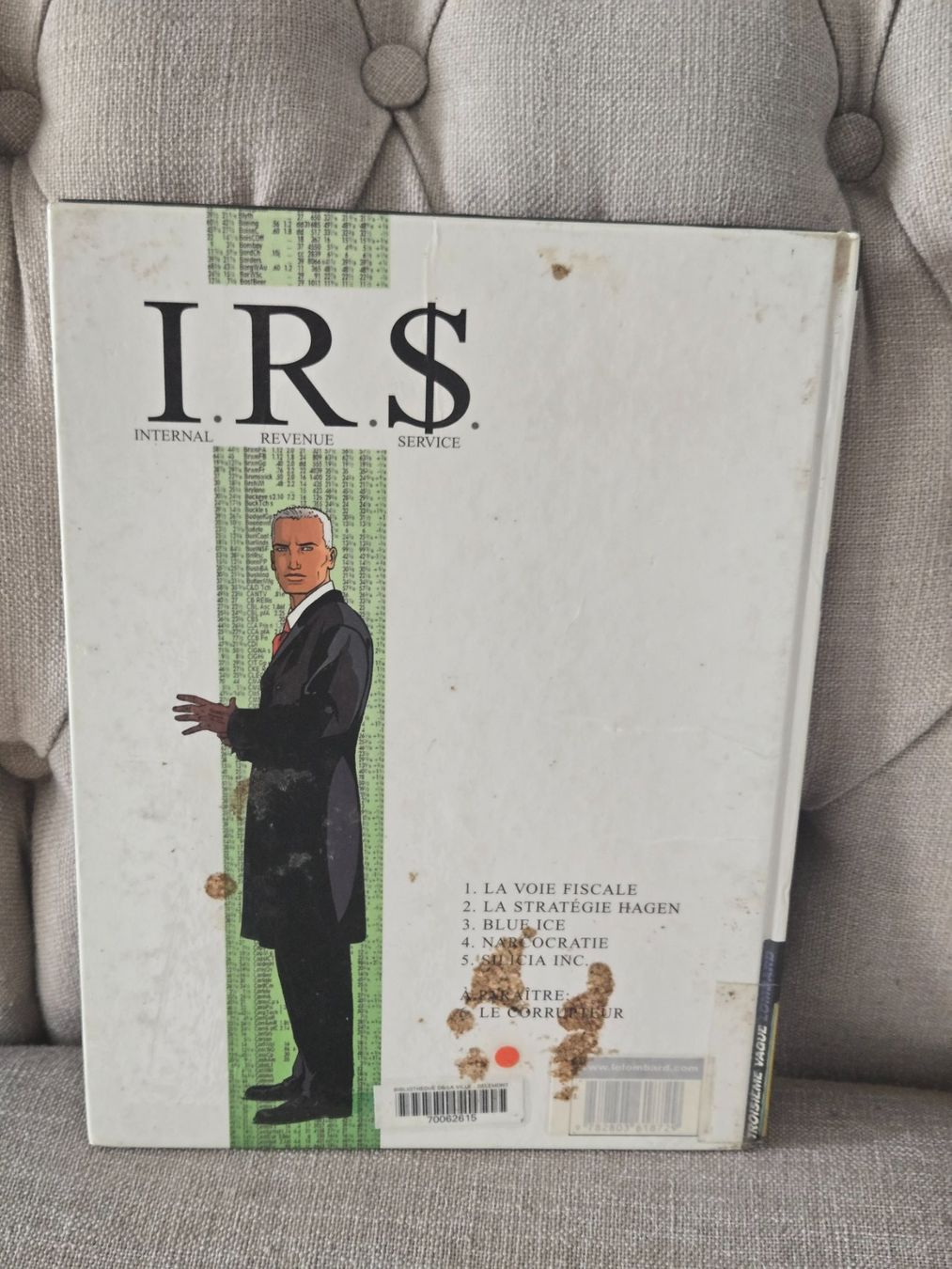 BD: I.R.S N°5 - Silicia Inc. - EO – D'occasion à Crémines par Blakedrake 1
