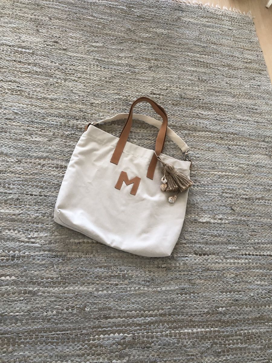 Borse da donna: Tasche mit "M", Griffen aus echtem Leder. Neu!! – Nuovo (secondo la descrizione) da Dübendorf venduto da mar_s66c 6