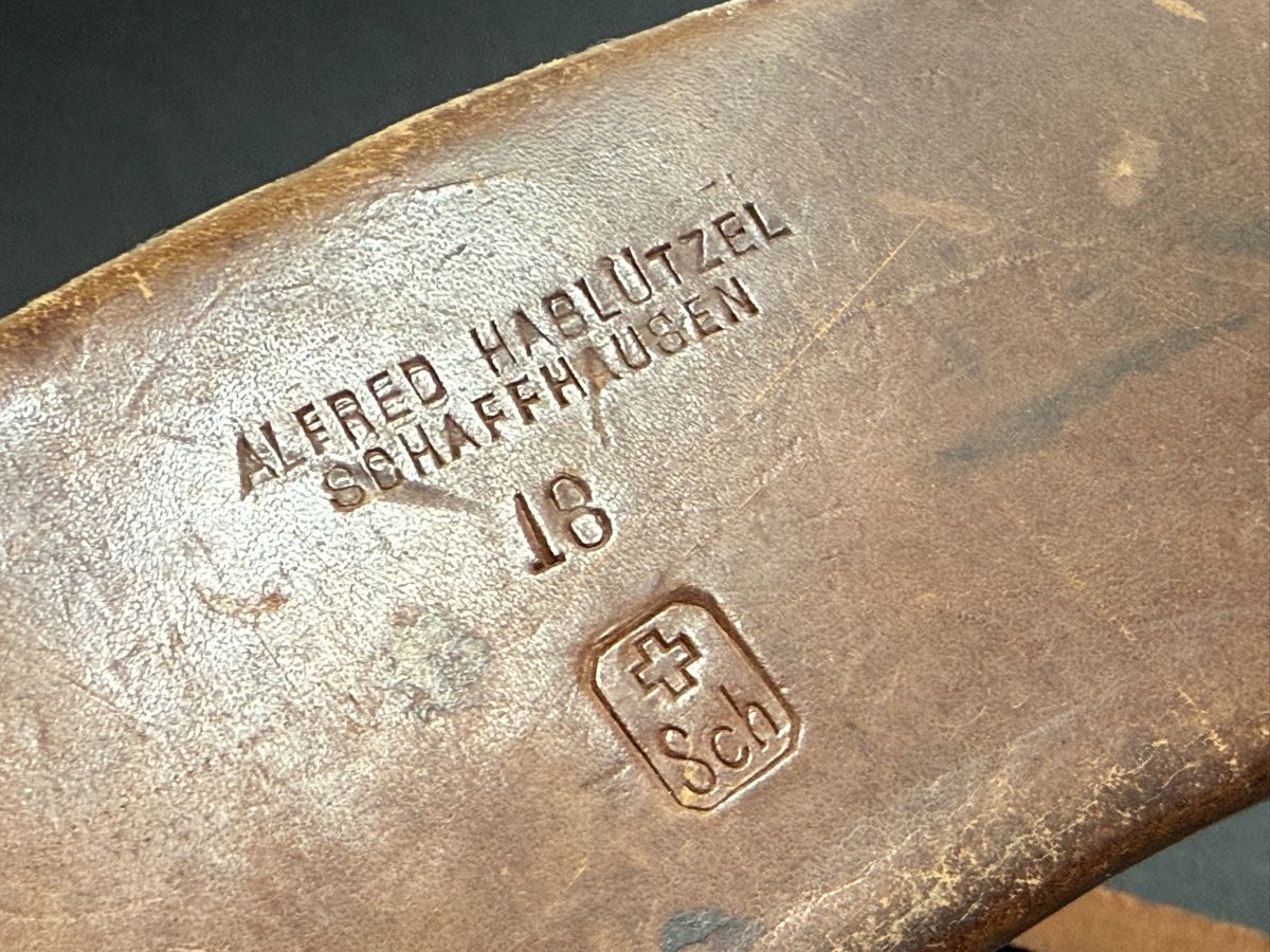 Schweizer Armee Binocoli: Vintage Fernglas Etui Schweizer Armee Tasche  – Usato da Ennetbaden venduto da mapa05 3