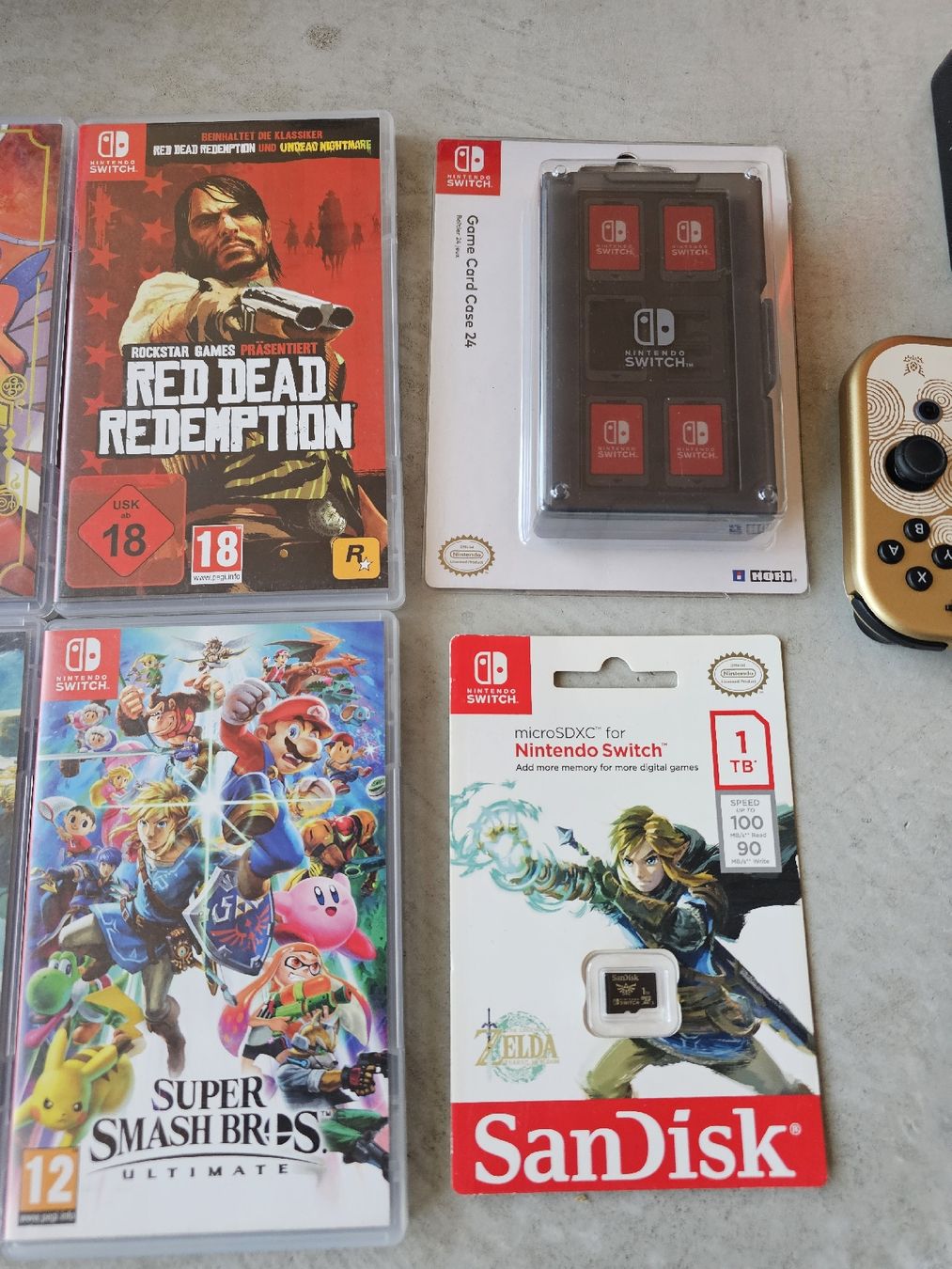 Nintendo Konsolen: Nintendo Switch OLED Bundle: Spiele, Zubehör, 1TB Speicher! – Neu (gemäss Beschreibung) aus Weggis von Sterku 6