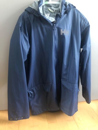 Regenjacke Helly Hansen Dunkelblau Groesse 176