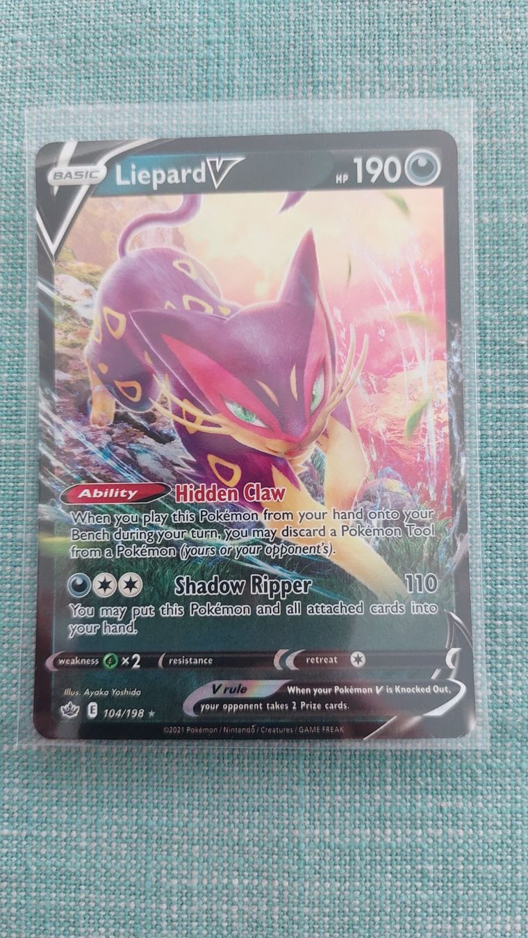 Pokémon Cartes à collectionner: Liepard V Chilling Reign – Neuf (Voir description) à Bellinzona par Pagur