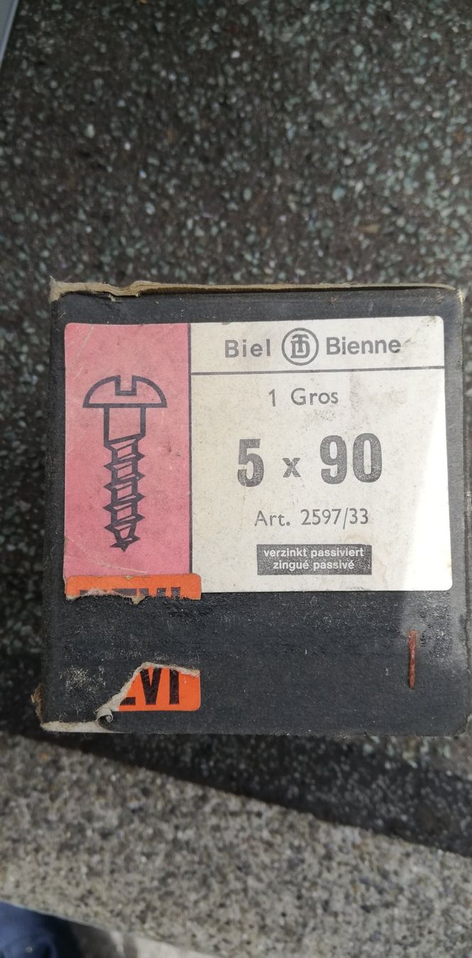 Alle Werkzeuge: 1 Packung Schrauben 5×90 ab 1Fr. – Neu (gemäss Beschreibung) aus Thun von Matthias72