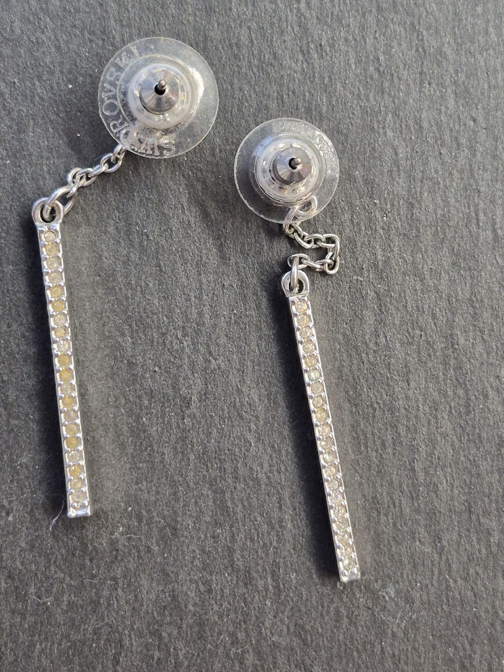 Swarovski Ohrringe & -stecker: Ohrstecker Swarovski Kristall Stab  – Gebraucht aus Bern von Rou_rsz5 5