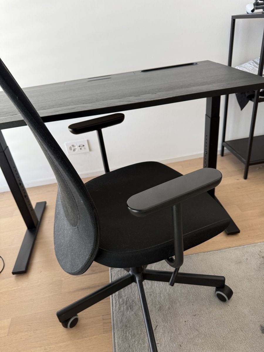 Ikea Sedie: Ikea Bürostuhl Flintan Schwarz – Usato da Pratteln venduto da FabianApp 2