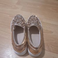 Sarah Lopez Glitzer Slip-On Sneaker Gr. 36