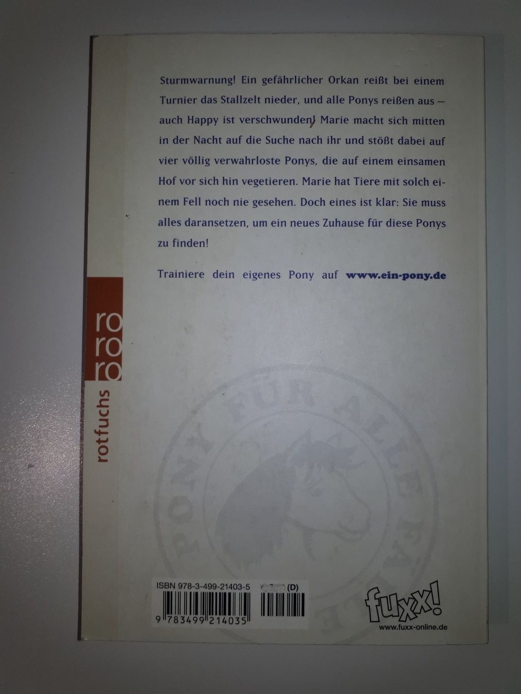 Libri: Rette die Ponys, Marie! – Usato da Dietikon venduto da Buchantiqdietikon 1