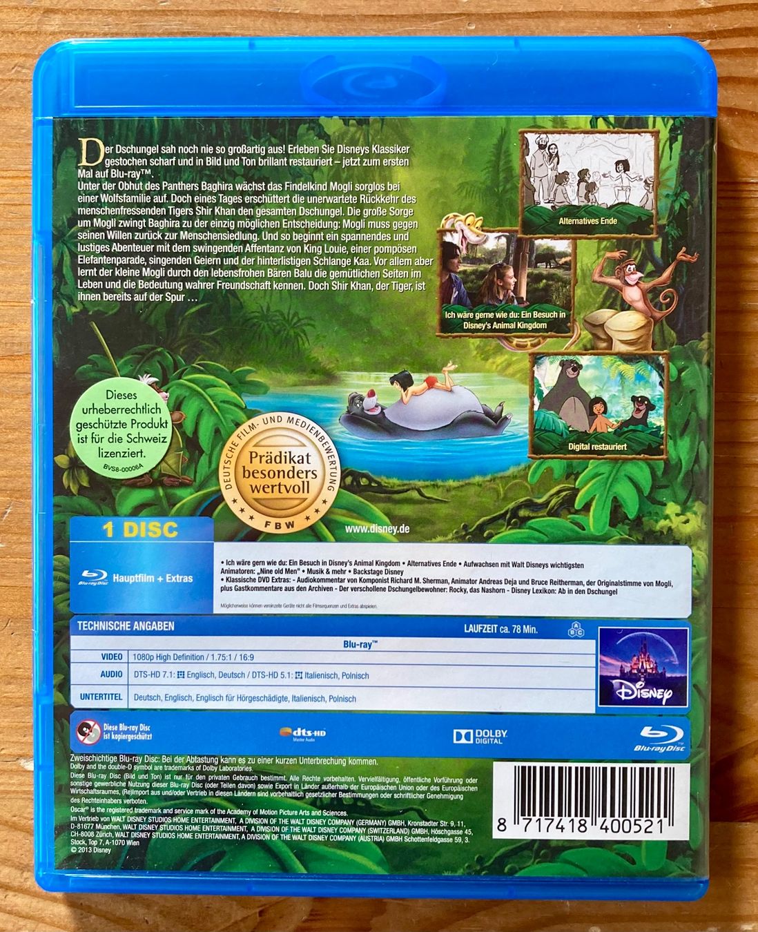 Alle DVDs: Disney: Das Dschungelbuch (Diamond Edition) – Neu (gemäss Beschreibung) aus Zürich von Djmotionch 3