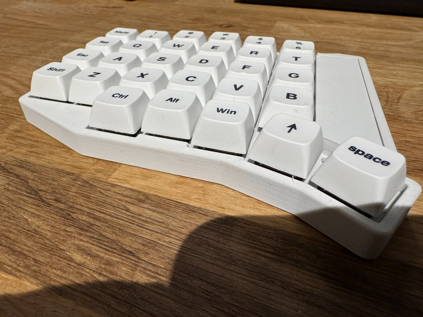 Tastaturen: Sofle Bluetooth Split-Tastatur, weiss – Gebraucht aus Affoltern am Albis von samwib 1