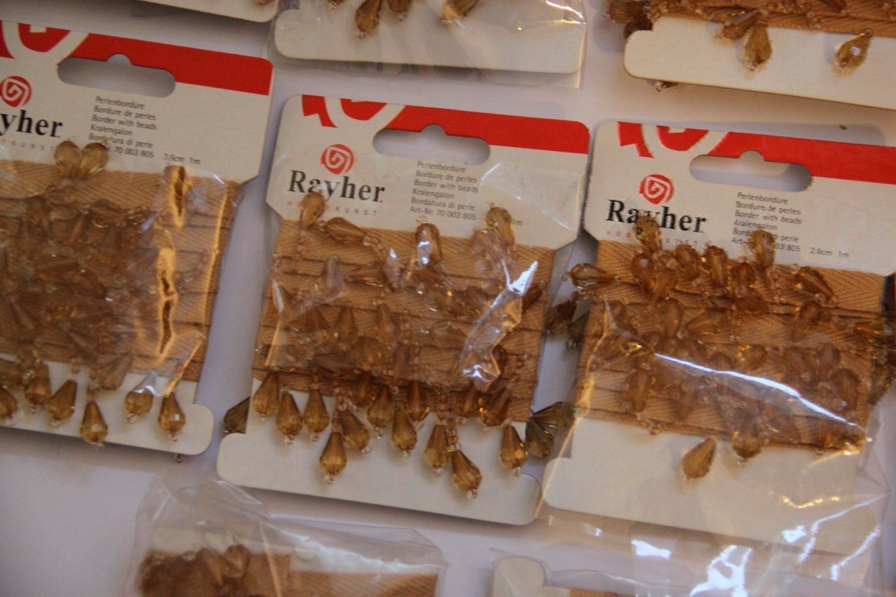 Kits de loisir créatif: 19 Perlenbordüren à 1m – Neuf avec emballage d'origine à Walterswil SO par peiper2