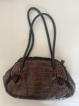 Furla Schultertasche Braun