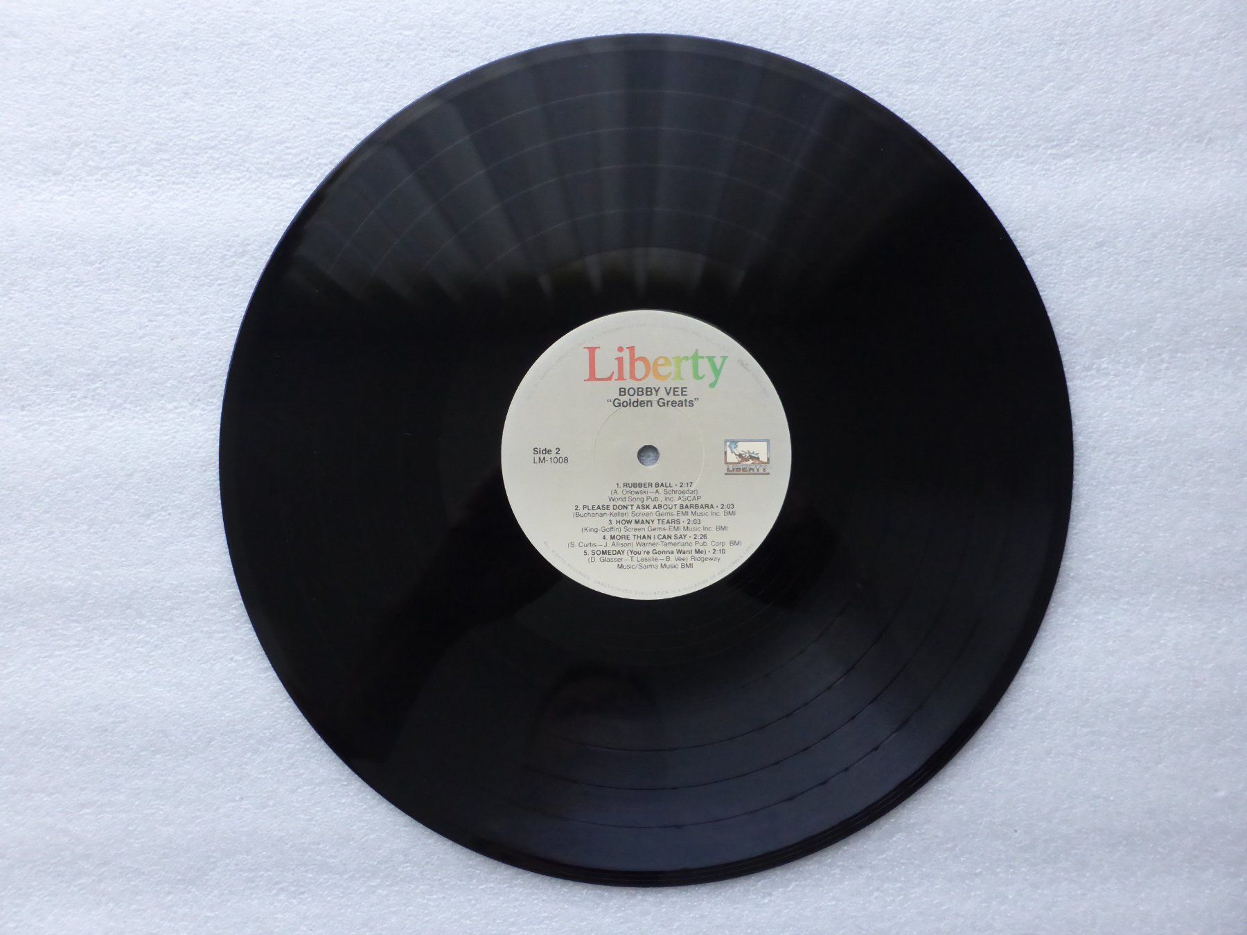 Vinyles: VINYL  LP  BOBBY VEE – D'occasion à Küssnacht am Rigi par Sunnestrahl 2