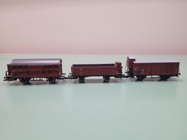 Set von drei Wagons, TT
