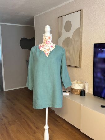Deerberg Tunika/Longbluse 100% Leinen