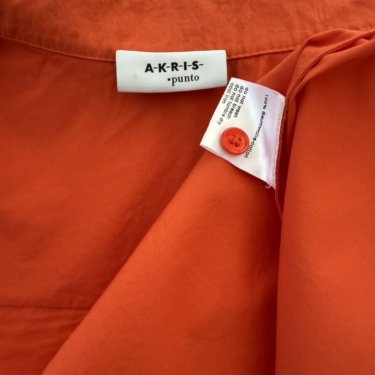 Akris Top: AKRIS Cotton Blouse – Nuovo (secondo la descrizione) da Emmen venduto da Nightingale_2022 6