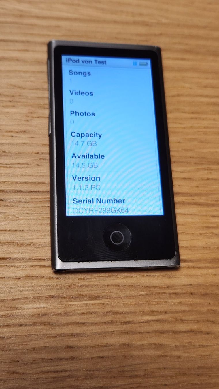 Apple Lettore multimediale portatile: iPod Nano 7th gen – Usato da Zollikofen venduto da lagavulin03 2