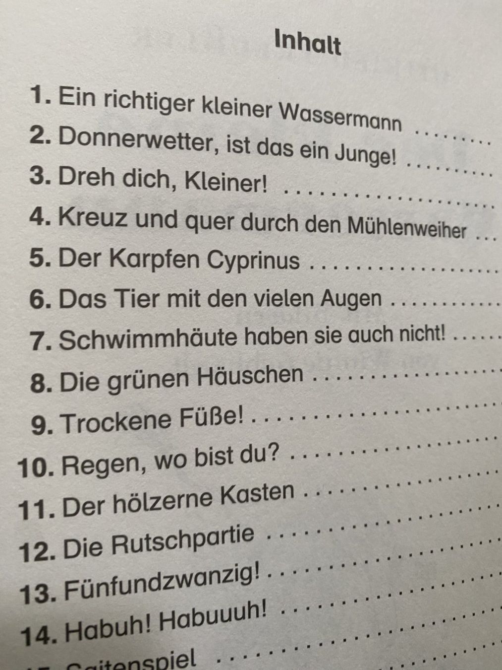 Libri: Der kleine Wassermann – Nuovo (secondo la descrizione) da Sachseln venduto da basti1950 2