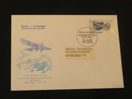 25 Jahre Pro Aero, 13.VII. 1963 Bern-Locarno,