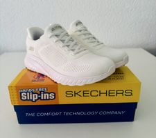 Skechers Hands Free Slip-ins Bobs Squad Chaos weiss EU 37