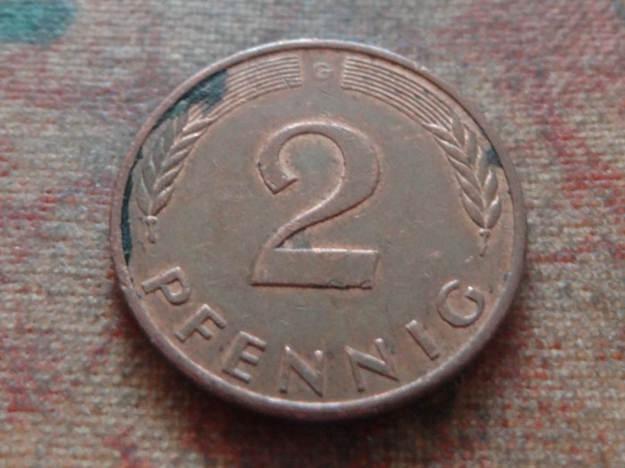 Tutti le monete: DEUTSCHLAND 2 Pfennig 1985 – Usato da Romanel-sur-Lausanne venduto da Swift13 1