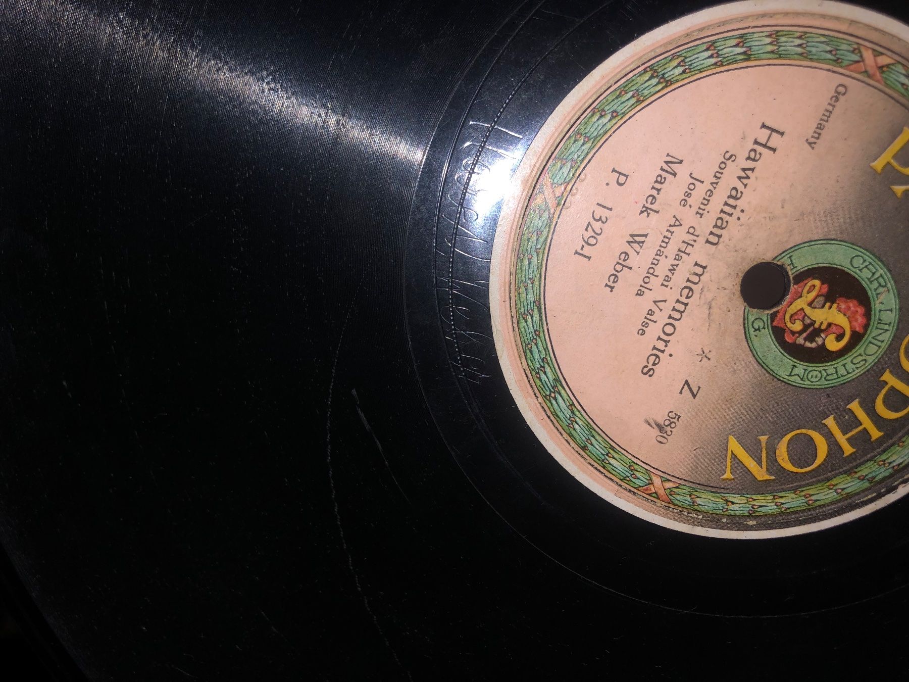 Dischi in vinile: Handsignierte Schellackplatte von Marek Weber – Usato da Lyss venduto da Spartan76 3