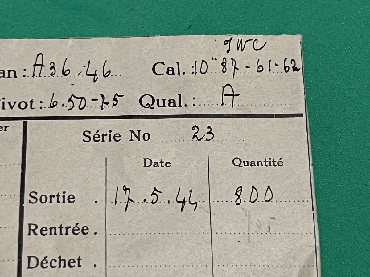 IWC Orologi: IWC Axe de balancier Lot 12 Pièces – Nuovo (secondo la descrizione) da Bassecourt venduto da 59.00chf 1