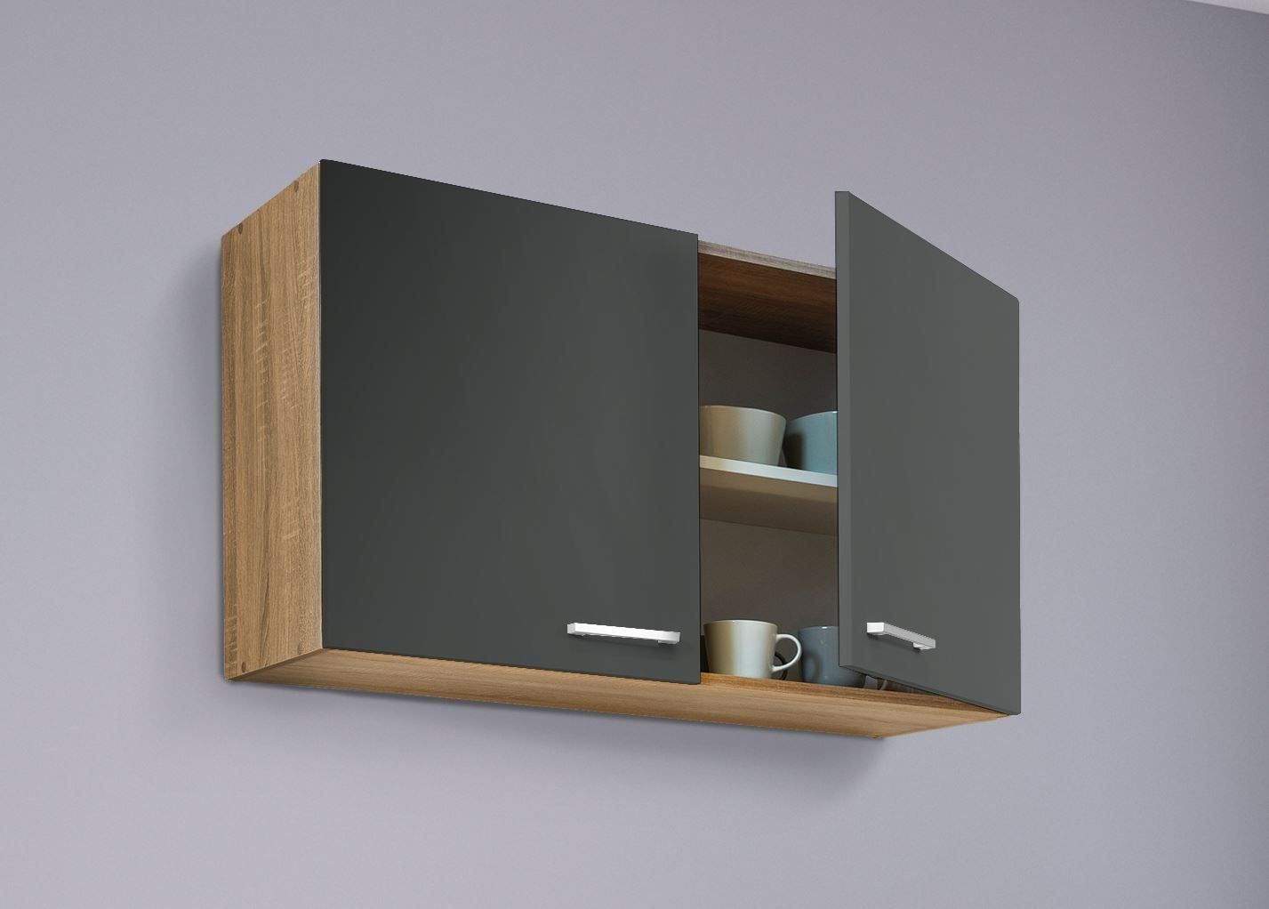 Cucine complete: 727 Miniküche Küchenzeile 100cm E/GRAU – Nuovo e nell'imballaggio originale da Wallenwil venduto da toesstalvertrieb 3