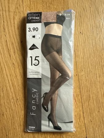 Neue Ellen Amber Feinstrumpfhose, Gr. S, teint, 15den