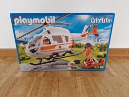 Neu! Playmobil City Life Rettungshubschrauber