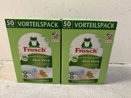 2 Ex. Frosch Waschpulver à 3.3kg