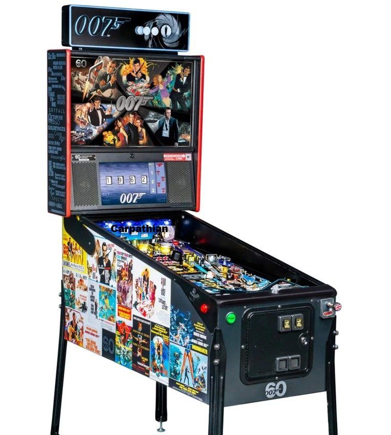 Stern Pinball Flipper: James Bond 60 Jahre Flipperkasten LE – Usato da Unterlunkhofen venduto da Carpathian