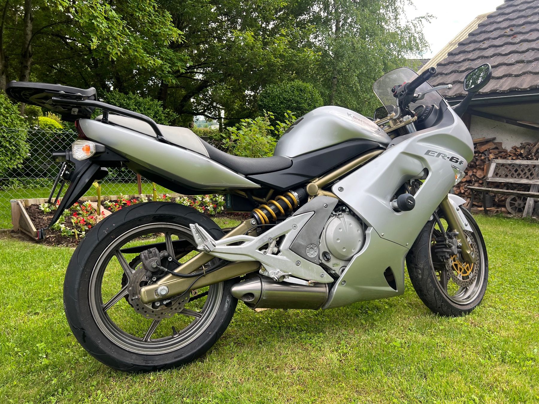 Kawasaki Strada: Kawasaki ER6F mit ABS / 53KW – Usato da Reinach AG venduto da P.Steiner 2