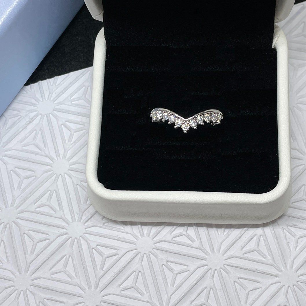 Bagues: Moissanit Ring Silber - Gr. 56 – Neuf (Voir description) à Thun par Creative-Art-Tess 2