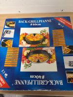 Back-Grillpfanne elektrisch 40cm mit Glasdeckel NEU