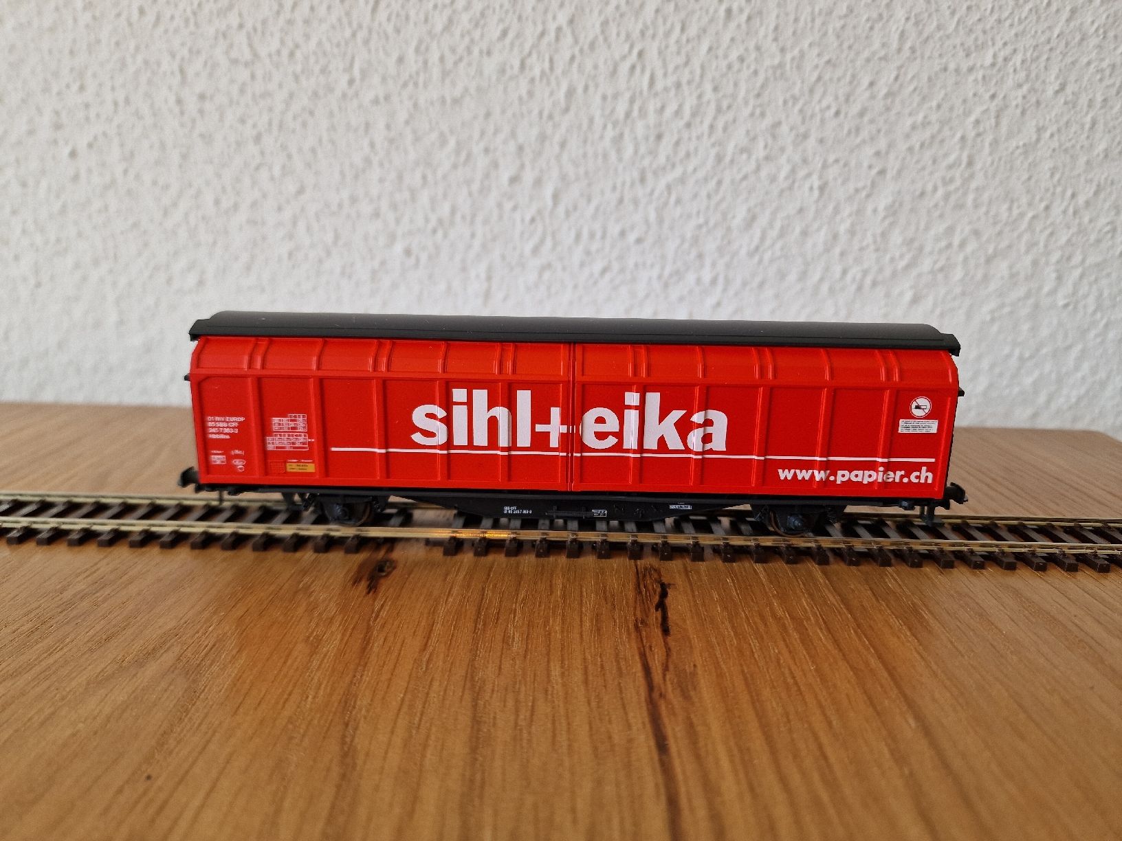 Roco Trains électriques: SBB Güterwagen sihl+eika H0 – D'occasion à Matten b. Interlaken par lor_hr9w