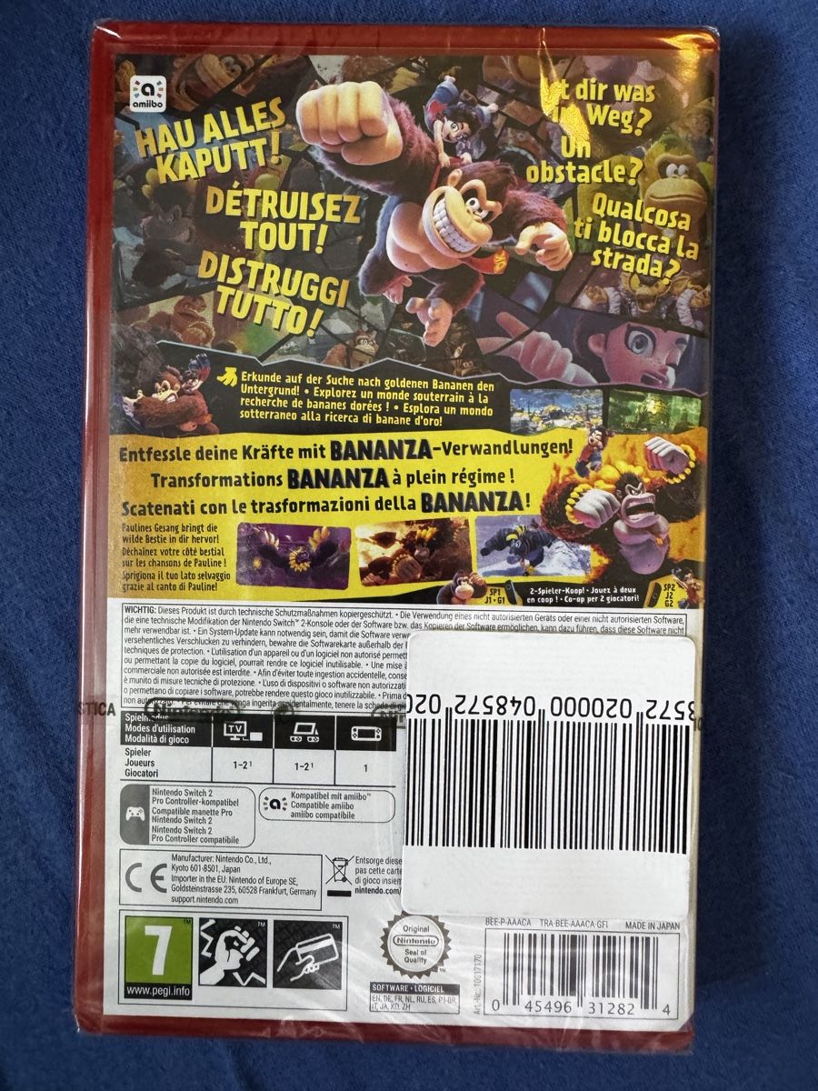 Nintendo Giochi: Donkey Kong Bananza – Nuovo e nell'imballaggio originale da Renan BE venduto da hug_97ff 1