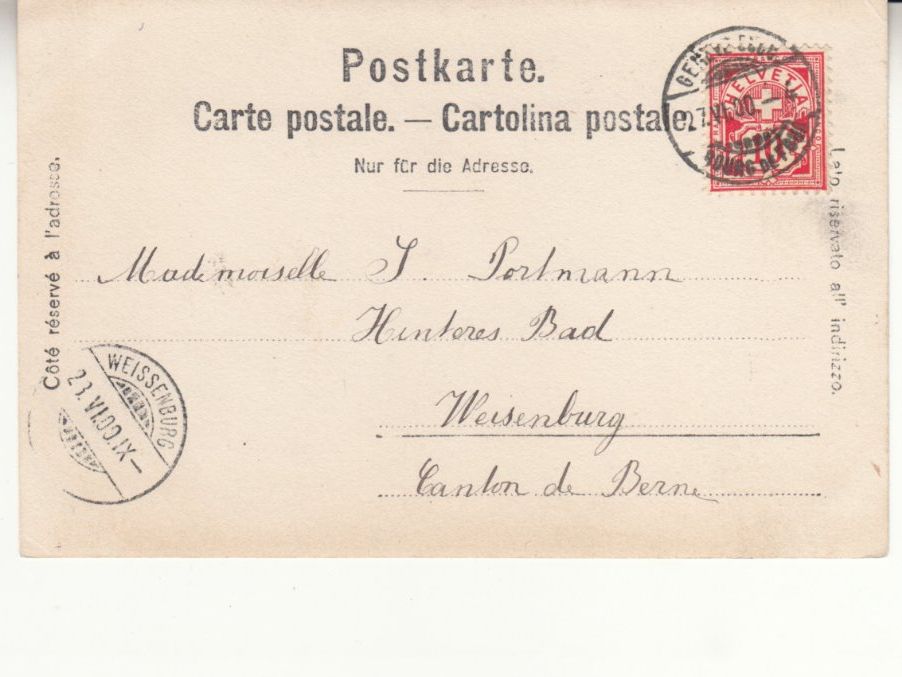 Cartoline postali: Fotokarte 1900 – Usato da Bürglen TG venduto da StampGraf 1