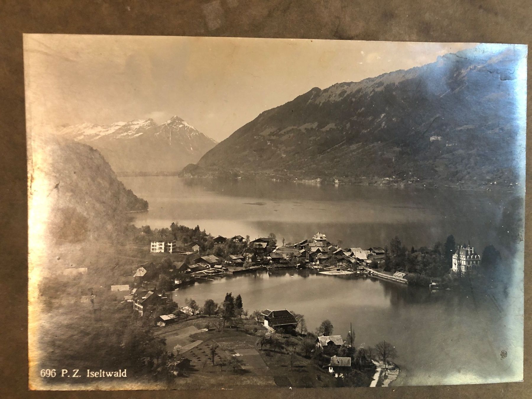 Foto & Immagini: Antikes Foto Iseltwald ca. 1920er – Usato da Nunningen venduto da anclaudia 4